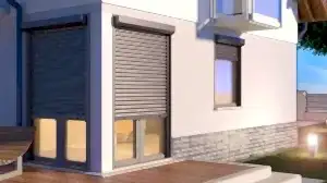 Külső tokos redőny és tok